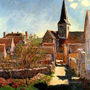 Bennecourt Claude Monet Ölgemälde